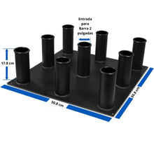 Cargar imagen en el visor de la galería, Rack para almacenar 9 barras