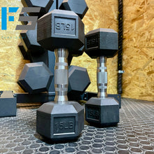 Cargar imagen en el visor de la galería, Mancuernas hexagonales