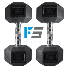 Cargar imagen en el visor de la galería, Mancuernas hexagonales