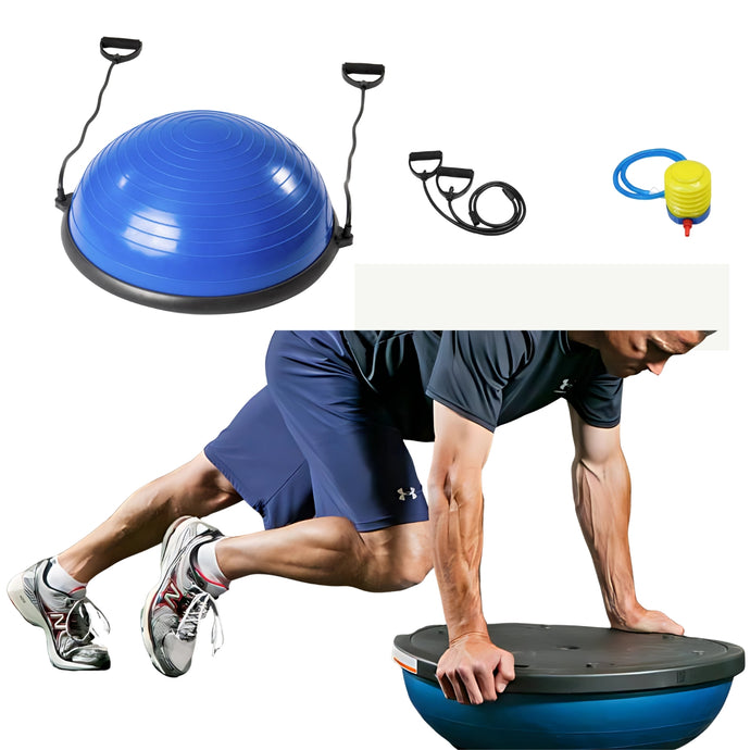 Pelota de Equilibrio Tipo Bosu Ball 65 cm Diámetro