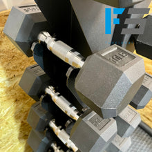 Cargar imagen en el visor de la galería, Par de Mancuernas Premium LB Hexagonales 3 - 45 LB *Selecciona el peso para ver variantes
