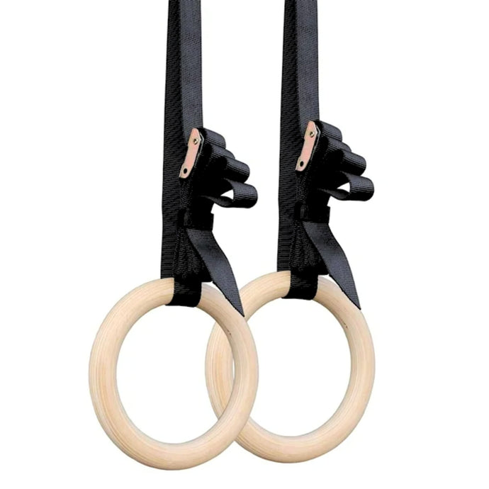 Par de Anillos Olímpicos de Madera