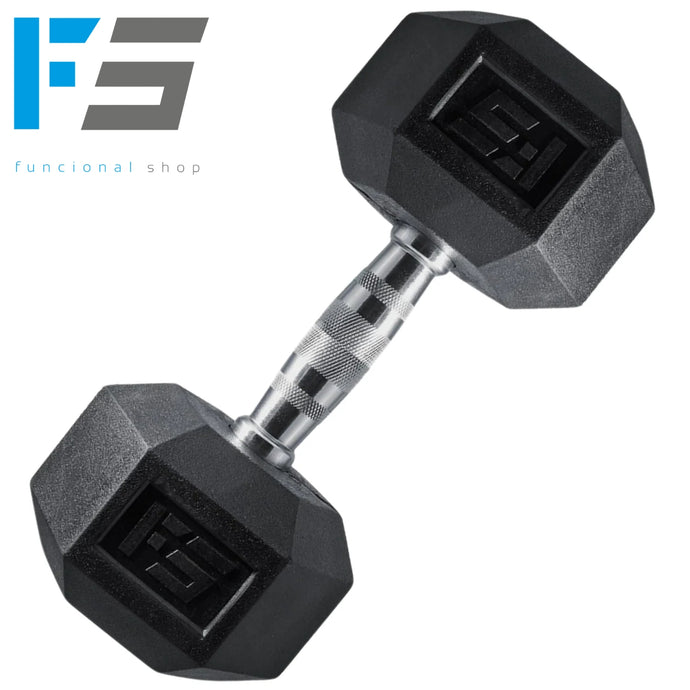 Mancuerna Premium LB Hexagonal 50 - 100 LB  *Selecciona el peso para ver variantes