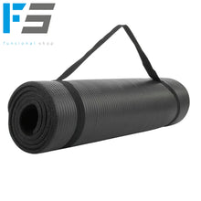 Cargar imagen en el visor de la galería, Tapete de Yoga 8 mm negro
